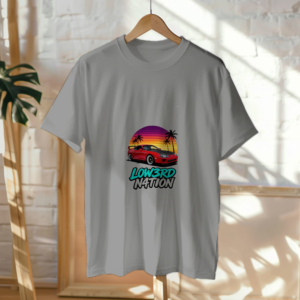 Miami Supra Tee — Heather Grey