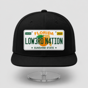 License Plate Hat