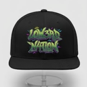 LOW3RD N4tion Snapback Hat