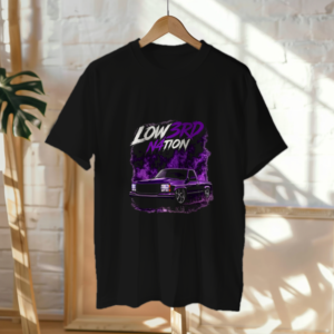 Purple Smoke OBS Tee — Black