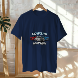 Three Truck Nation Tee — Navy Blue