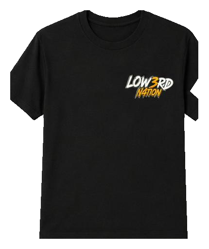 LOW3RD 12987 black (white+shadow)