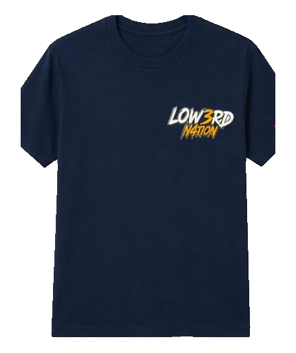 LOW3RD 12987 navy (white+shadow)