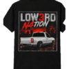 LOW3RD 13001 black (white+shadow)