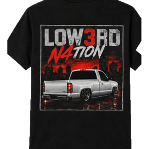 LOW3RD 13001 black (white+shadow)