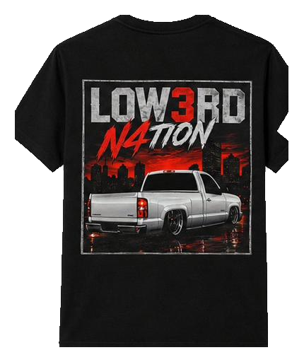 LOW3RD 13001 black (white+shadow)