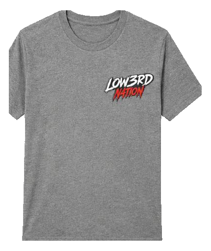 LOW3RD 13002 grey (white+shadow)