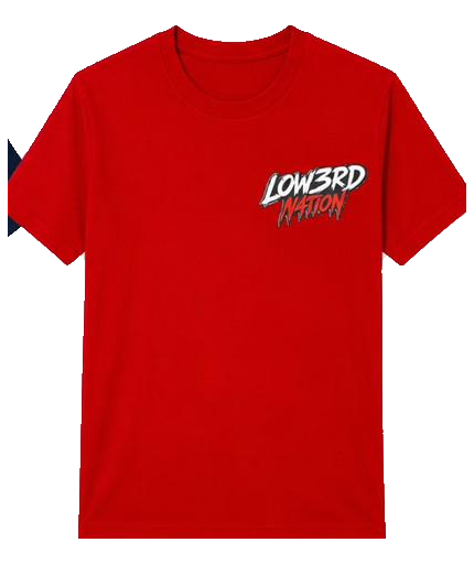 LOW3RD 13002 red (white+shadow)