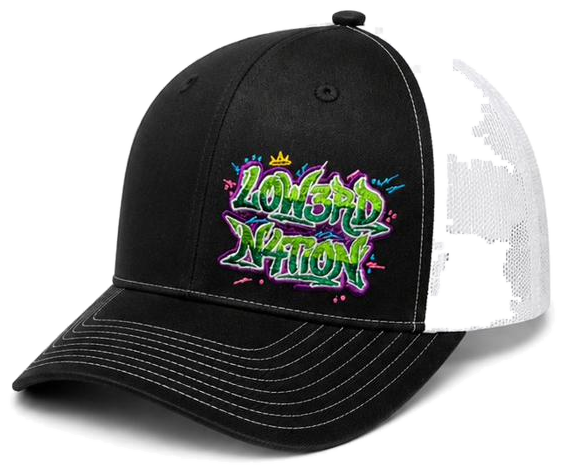 LOW3RD N4TION - Trucker hat (13292) side