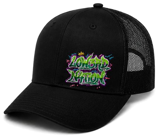 LOW3RD N4TION - Trucker hat (13293) side
