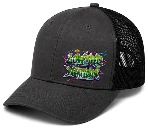 LOW3RD N4TION - Trucker hat (13294) side